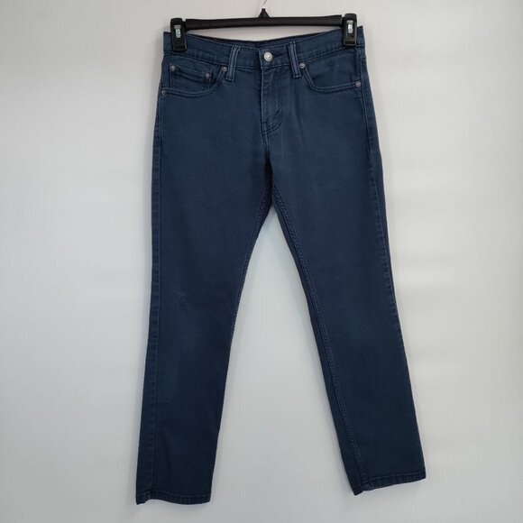 Levi's 511 Mid-Rise Skinny Leg Stretch Ankle Denim Jeans Size 29 Women - Picture 1 of 14